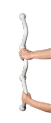 Maddak Grab bar, multi-level, plastic, 25" — for Safe Bathing and Hygiene