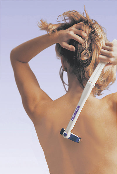 Maddak Lotion applicator, with folding handle, 14.5 inch long, 8 inch when folded — for Safe Bathing and Hygiene