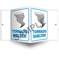 J.J. Keller Tornado Shelter Sign - 3D Projection