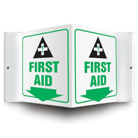 J.J. Keller First Aid Sign - 3D Projection