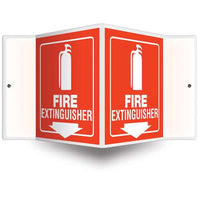 J.J. Keller Fire Extinguisher Sign - 3D Projection