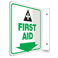 J.J. Keller First Aid Sign - Projection