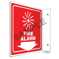 J.J. Keller Fire Alarm Sign - Projection