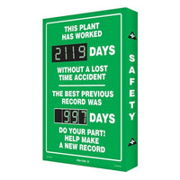 JJ Keller The Best Previous Record - Digi-Day Electronic Scoreboard
