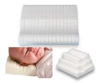 Global Medical Foam Neonatal Head Support Large with Disposable Cover, 9"W x 7"D x 1.5"H, Case of 2 — for Elevated Positioning and Comfort