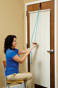 RangeMaster BlueRanger shoulder pulley (web strap) — for Range-of-Motion in Clinical and Institutional Care