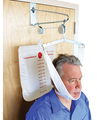 FabTrac Overdoor Cervical Traction with Head Halter — for Traction Therapy