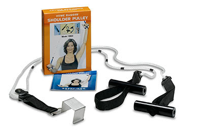 Home Ranger 92 shoulder pulley GripFree handle, metal bracket — for Organized Equipment Storage