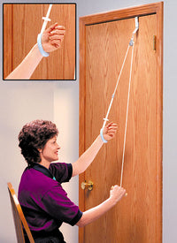 RangeMaster Pull-Easy Shoulder Pulley (metal bracket) — for Organized Equipment Storage