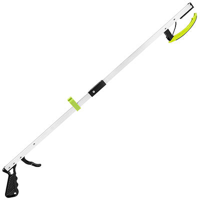 FabLife Reaching aid, pistol grip, open jaw, 32-1/2" folds to 16-1/2" — for Reachers in Clinical and Institutional Care