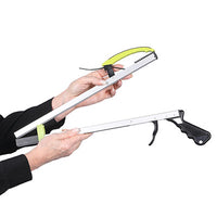FabLife Reaching aid, pistol grip, open jaw, 32-1/2" folds to 16-1/2" — for Reachers in Clinical and Institutional Care