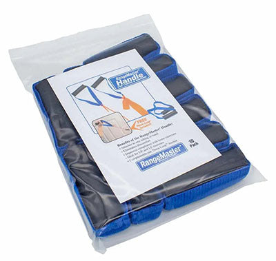 RangeMaster Handles, Pack of 10 — for Resistance Training and Rehabilitation