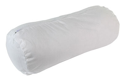 CanDo Roll Pillow - additional white zippered cover ONLY, 7" x 17" — for Positioning and Comfort Support