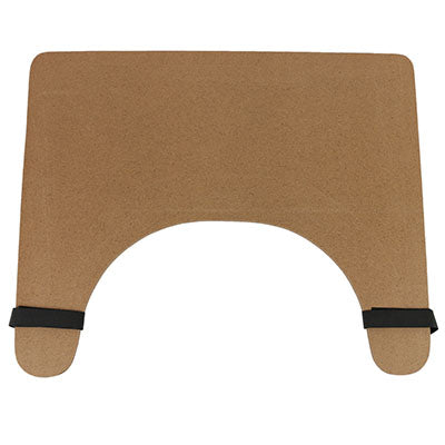 FabLife Wheelchair tray, economy, 24" x 20", wood finish — for Mobility and Patient Transport