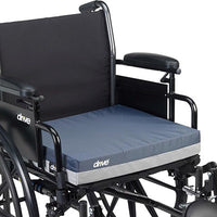 FabLife Wheelchair cushion with removable cover, gel/foam, 16 x 16 x 3 — for Mobility and Patient Transport