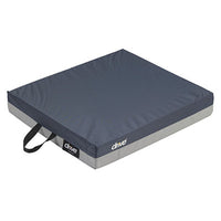 FabLife Wheelchair cushion with removable cover, gel/foam, 16 x 16 x 3 — for Mobility and Patient Transport
