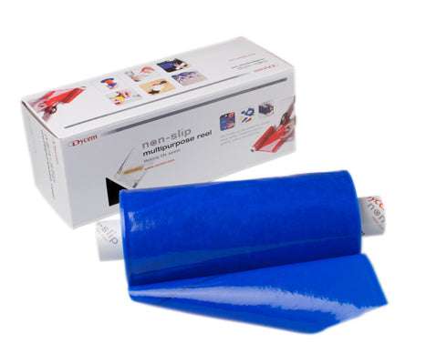 Dycem non-slip material, roll, 8"x10 yard, blue — for Exercise and Therapy Floor Work
