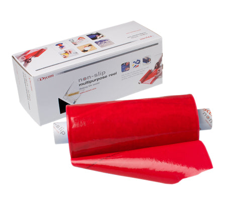 Dycem non-slip material, roll, 8"x10 yard, red — for Exercise and Therapy Floor Work