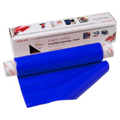 Dycem non-slip material, roll, 8"x6-1/2 foot, blue — for Exercise and Therapy Floor Work