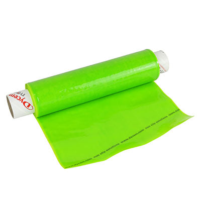 Dycem non-slip material, roll, 8"x6-1/2 foot, lime — for Exercise and Therapy Floor Work