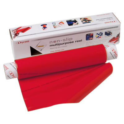 Dycem non-slip material, roll, 8"x6-1/2 foot, red — for Exercise and Therapy Floor Work