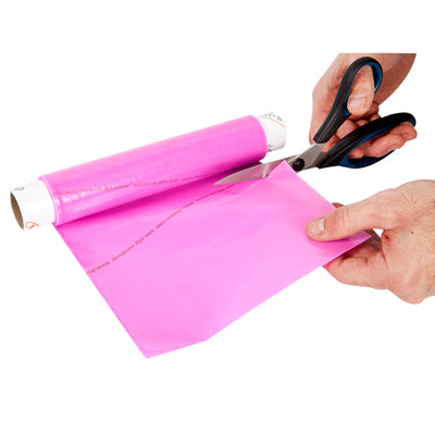 Dycem non-slip material, roll, 8"x3-1/4 foot, pink — for Exercise and Therapy Floor Work
