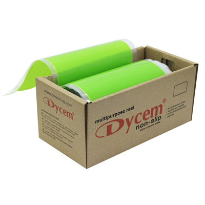 Dycem non-slip material, roll, 8"x16 yard, lime — for Exercise and Therapy Floor Work