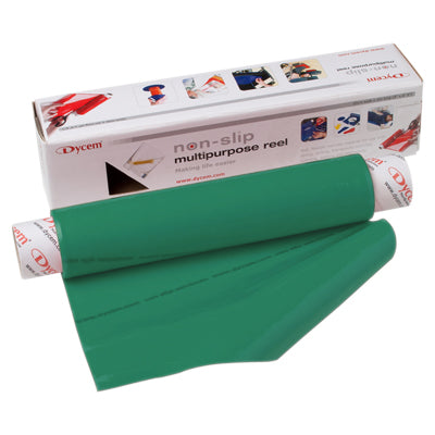 Dycem non-slip material, roll, 16"x6-1/2 foot, forest green — for Exercise and Therapy Floor Work