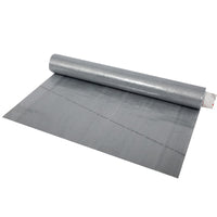 Dycem non-slip material, roll, 16"x6-1/2 foot, silver — for Exercise and Therapy Floor Work