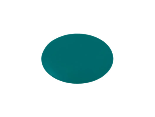 Dycem non-slip circular pad, 5-1/2" diameter, forest green — for Exercise and Therapy Floor Work