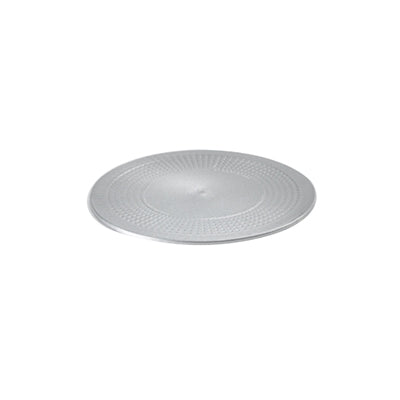 Dycem non-slip circular pad, 5-1/2" diameter, silver — for Exercise and Therapy Floor Work