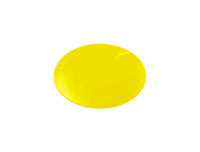 Dycem non-slip circular pad, 5-1/2" diameter, yellow — for Exercise and Therapy Floor Work