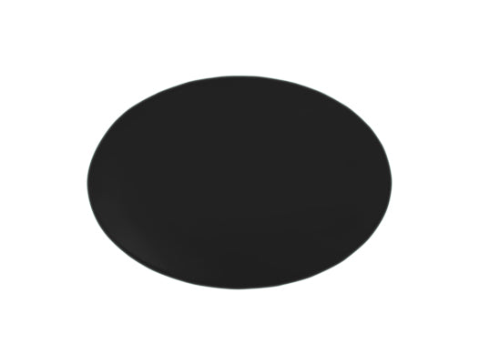Dycem non-slip circular pad, 7-1/2" diameter, black — for Exercise and Therapy Floor Work