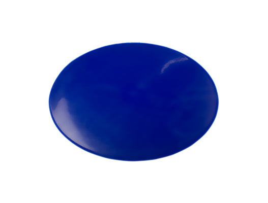 Dycem non-slip circular pad, 7-1/2" diameter, blue — for Exercise and Therapy Floor Work
