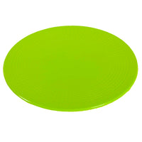 Dycem non-slip circular pad, 7-1/2" diameter, lime — for Exercise and Therapy Floor Work