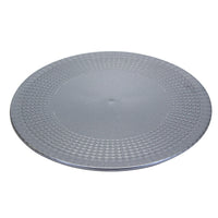 Dycem non-slip circular pad, 7-1/2" diameter, silver — for Exercise and Therapy Floor Work
