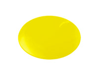 Dycem non-slip circular pad, 7-1/2" diameter, yellow — for Exercise and Therapy Floor Work