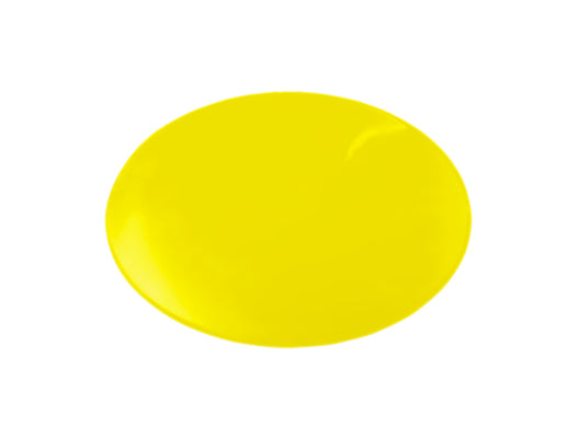 Dycem non-slip circular pad, 7-1/2" diameter, yellow — for Exercise and Therapy Floor Work