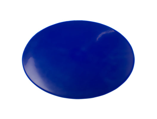 Dycem non-slip circular pad, 8-1/2" diameter, blue — for Exercise and Therapy Floor Work
