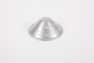 Dycem non-slip cone-shaped jar opener, 4-1/2" diameter, silver — for Exercise and Therapy Floor Work
