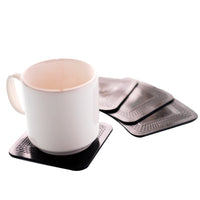 Dycem non-slip square coasters, set of 4 — for Dycem Non-Slip in Clinical and Institutional Care