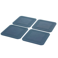 Dycem non-slip square coasters, set of 4 — for Dycem Non-Slip in Clinical and Institutional Care