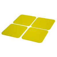 Dycem non-slip square coasters, set of 4 — for Dycem Non-Slip in Clinical and Institutional Care