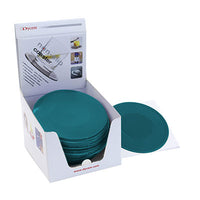 Dycem 5.5" round table mat display, 25/dispenser — for Treatment and Examination Rooms