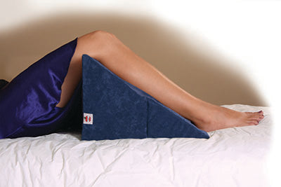 Core Deluxe Knee Wedge, Blue — for Elevated Positioning and Comfort