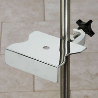 Clinton IV Pole Accessory, Pump Support Tray — for Medical Equipment in Clinical and Institutional Care