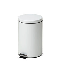 Clinton Small Round Waste Receptacle, 13 Quart — for Accessories in Clinical and Institutional Care
