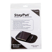 StayPut non-slip placemat, rectangular pad, 7.25'' x 10'' — for Exercise and Therapy Floor Work