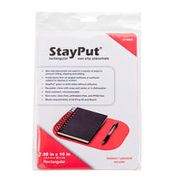 StayPut non-slip placemat, rectangular pad, 7.25'' x 10'' — for Exercise and Therapy Floor Work