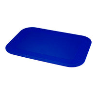StayPut non-slip placemat, rectangular pad, 10'' x 14'', blue — for Exercise and Therapy Floor Work